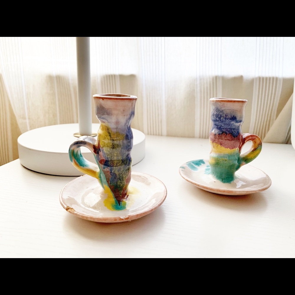 Ceramics Candle Holders